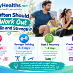 Infographie fitness _ cardio et renforcement